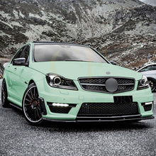 Load image into Gallery viewer, V Style Gloss Black Front Splitter for Mercedes Benz W204 C63 11-14
