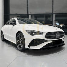 Load image into Gallery viewer, AMG Style Gloss Black Front Splitter for Mercedes Benz W177 A Class AMG &amp; A35 23-25
