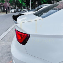 Load image into Gallery viewer, V Style Gloss Black Boot Spoiler for Audi A3 8V S3 RS3 Saloon 13-20

