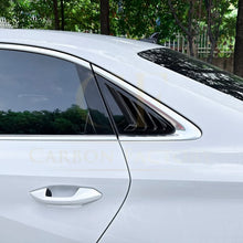 Load image into Gallery viewer, Gloss Black Window Louver Vents for Audi A3 8Y Saloon 20-Present
