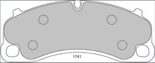 Load image into Gallery viewer, Porsche BOXSTER 982 4.0 GTS with steel discs Front Performance Brake Pads 1741
