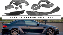 Load image into Gallery viewer, Maxton Design - BMW M3 E92 WIDE BODY + SET OF CARBON SPLITTERS
