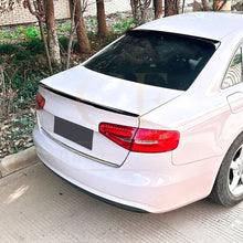 Load image into Gallery viewer, V Style Gloss Black Boot Spoiler for Audi S4 B8 B8.5 08-15
