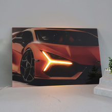 Load image into Gallery viewer, Custom LED Gloss Car Canvas Wall Art - Customise Yours / 60x40cm - DIVERSION
