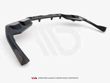 Load image into Gallery viewer, Maxton Design - CENTRAL REAR SPLITTER (VERTICAL BARS) V.2 BMW I4 M-PACK G26
