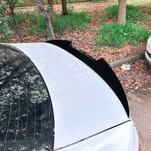 Load image into Gallery viewer, V Style Gloss Black Boot Spoiler for Audi A3 S3 RS3 8Y Saloon 20-Present
