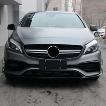 Load image into Gallery viewer, AMG Gloss Black Canards Winglets Splitter (9 Pieces) for Mercedes Benz W176 A Class 16-18
