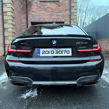 Load image into Gallery viewer, Carbon Fibre Rear Diffuser for BMW 3 Series G20 G21 Pre-LCI M340i 19-22
