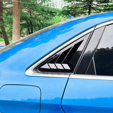 Load image into Gallery viewer, Gloss Black Window Louver Vents for Audi A3 8V S3 Saloon 13-20
