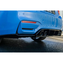 Load image into Gallery viewer, BMW 3 4 Series F80 F82 M3 M4 Rear Diffuser Valance V Style 2015+

