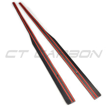 Load image into Gallery viewer, VW GOLF GTD/GTI MK7/7.5 2014-2020 CARBON FIBRE SIDE SKIRTS
