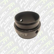 Load image into Gallery viewer, Fuel-It! 2.5" ID Billet Charge Pipe Coupler with Two 1/8" NPT/Methanol Injection Bungs
