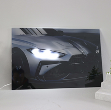 Load image into Gallery viewer, Custom LED Gloss Car Canvas Wall Art - Customise Yours / 60x40cm - DIVERSION
