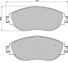 Load image into Gallery viewer, Golf R MK7 and some GTI VW Performance Brake Pads 2001
