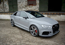Load image into Gallery viewer, Maxton Design - SIDE SKIRTS DIFFUSERS AUDI RS3 8V FACELIFT SEDAN (2017-20)
