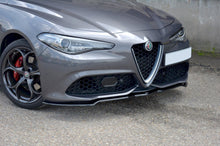 Load image into Gallery viewer, Maxton Design - FRONT SPLITTER V.1 ALFA ROMEO GIULIA VELOCE (2015-2019)
