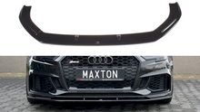 Load image into Gallery viewer, Maxton Design - FRONT SPLITTER V.1 AUDI RS3 8V FACELIFT SPORTBACK (2017 - 20)
