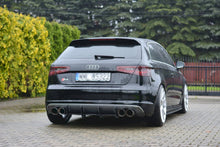 Load image into Gallery viewer, Maxton Design - REAR DIFFUSER AUDI S3 8V/A3 8V S-LINE
