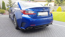 Load image into Gallery viewer, Maxton Design - CENTRAL REAR SPLITTER (WITHOUT VERTICAL BARS) LEXUS RC (2014-UP)
