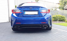 Load image into Gallery viewer, Maxton Design - CENTRAL REAR SPLITTER (WITHOUT VERTICAL BARS) LEXUS RC (2014-UP)
