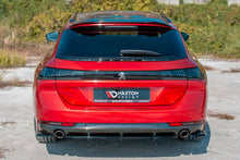 Load image into Gallery viewer, Maxton Design - CENTRAL REAR SPLITTER(WITH VERTICAL BARS) PEUGEOT 508 SW MK2
