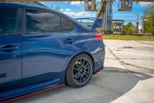 Load image into Gallery viewer, Maxton Design - REAR SIDE SPLITTERS V.2 SUBARU WRX STI
