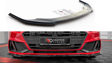 Load image into Gallery viewer, Maxton Design - Front Splitter V.1 Audi A7 S-Line C8 / S7 C8 / C8 Facelift / S7 Facelift
