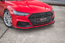 Load image into Gallery viewer, Maxton Design - FRONT SPLITTER V.2 AUDI S7 C8/ A7 S-LINE C8 SPORTBACK
