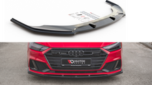 Load image into Gallery viewer, Maxton Design - FRONT SPLITTER V.2 AUDI S7 C8/ A7 S-LINE C8 SPORTBACK
