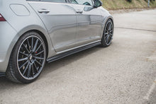 Load image into Gallery viewer, Maxton Design - STREET PRO SIDE SKIRT SPLITTERS VW GOLF MK 7 GTI 2013-2016

