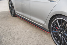 Load image into Gallery viewer, Maxton Design - STREET PRO SIDE SKIRT SPLITTERS VW GOLF MK 7 GTI 2013-2016
