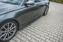 Load image into Gallery viewer, Maxton Design - SIDE SKIRT DIFFUSERS AUDI S6/ A6 S-LINE C7 FACELIFT
