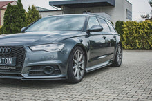 Load image into Gallery viewer, Maxton Design - SIDE SKIRT DIFFUSERS AUDI S6/ A6 S-LINE C7 FACELIFT
