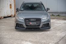 Load image into Gallery viewer, Maxton Design - RACING FRONT SPLITTER +FLAPS AUDI RS3 8V SPORTBACK
