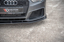Load image into Gallery viewer, Maxton Design - RACING FRONT SPLITTER +FLAPS AUDI RS3 8V SPORTBACK
