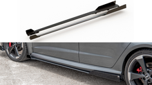 Load image into Gallery viewer, Maxton Design - STREET PRO SIDE SKIRT SPLITTERS (+FLAPS) AUDI RS3 8V SPORTBACK (2015-2016)
