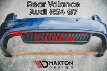 Load image into Gallery viewer, Maxton Design - REAR VALANCE AUDI RS4 B7 (2006-2008)
