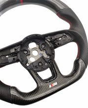 Load image into Gallery viewer, Audi A4 / S4 / RS4 B9 Carbon Fibre Custom Steering Wheel (2017+)
