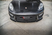 Load image into Gallery viewer, Maxton Design - FRONT SPLITTER V2 PORSCHE PANAMERA TURBO 970 FACELIFT (2013-2016)
