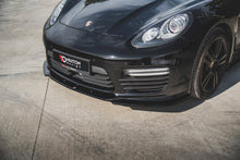 Load image into Gallery viewer, Maxton Design - FRONT SPLITTER V2 PORSCHE PANAMERA TURBO 970 FACELIFT (2013-2016)
