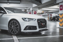 Load image into Gallery viewer, Maxton Design - FRONT SPLITTER V4 AUDI RS6 C7 (2013-2017)
