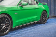 Load image into Gallery viewer, Maxton Design - SIDE SKIRTS DIFFUSERS + FLAPS FORD MUSTANG GT MK6 FACELIFT (2017-)
