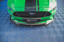 Load image into Gallery viewer, Maxton Design - FRONT SPLITTER V.2 + FLAPS FORD MUSTANG GT MK6 FACELIFT
