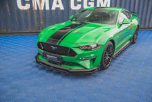 Load image into Gallery viewer, Maxton Design - FRONT SPLITTER V.1 + FLAPS FORD MUSTANG GT MK6 FACELIFT
