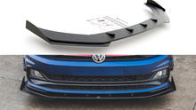 Load image into Gallery viewer, Maxton Design - STREET PRO FRONT SPLITTER (+FLAPS) VW POLO GTI MK6 (2017-2021)
