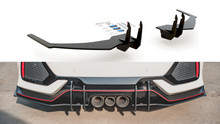 Load image into Gallery viewer, Maxton Design - STREET PRO REAR VALANCE V2 HONDA CIVIC X TYPE R
