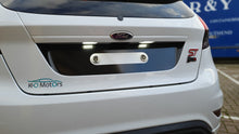 Load image into Gallery viewer, Fiesta Mk7 &amp; 7.5 Rear Licence Plate vinyl Decal
