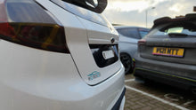 Load image into Gallery viewer, Fiesta Mk7 &amp; 7.5 Rear Licence Plate vinyl Decal
