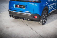 Load image into Gallery viewer, Maxton Design - CENTRAL REAR SPLITTER (W/ VERTICAL BARS) PEUGEOT 2008 MK2 (2019-2023)

