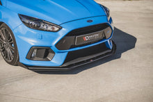 Load image into Gallery viewer, Maxton Design - STREET PRO DURABILITY FRONT SPLITTER (+FLAPS) FORD FOCUS RS MK3 (2015-2018)
